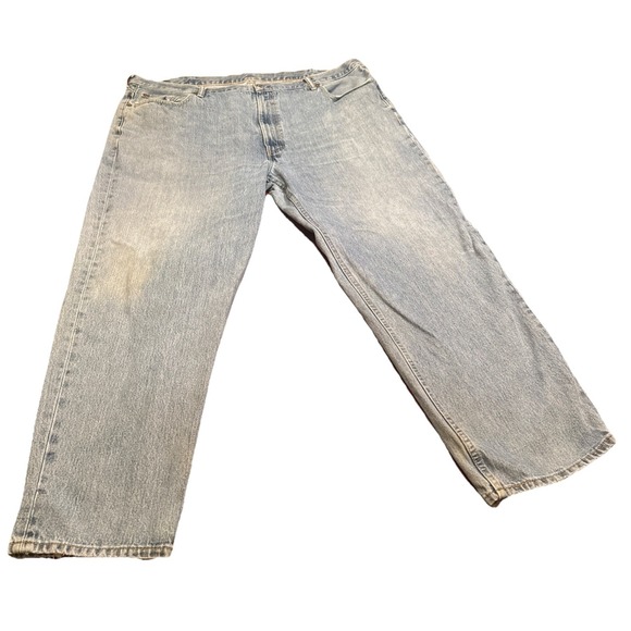 Levi's Other - Vintage‎ Levi's 550 Relaxed Fit Jeans W48 L32 Tapered Leg Light Wash USA Style